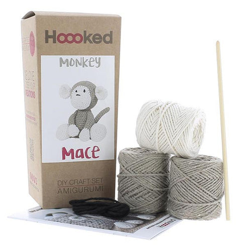 HOOKED AMIGURUMI MONKEY